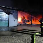Vollbrand einer Maschinenhalle