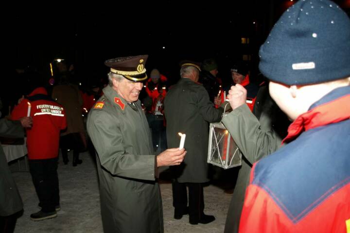 BFV Liezen: Friedenslichtübergabe in Tauplitz