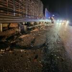 FF Bad Ischl: B145 glich einem Trümmerfeld nach Verkehrsunfall