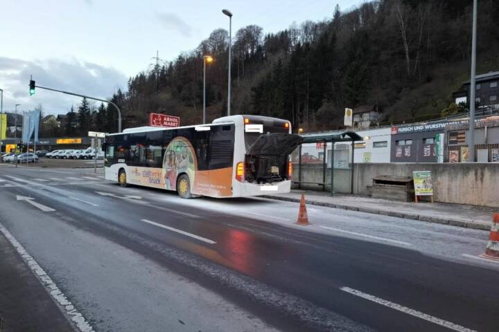 FF Kapfenberg-Diemlach: Brennender Linienbus