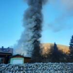 Nebengebäudebrand in Radenthein