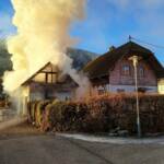Nebengebäudebrand in Radenthein