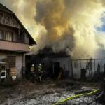 Nebengebäudebrand in Radenthein