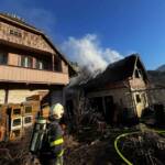 Nebengebäudebrand in Radenthein