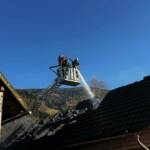 Nebengebäudebrand in Radenthein