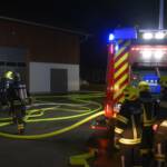 Werkstattbrand in Andorf