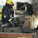 Werkstattbrand in Andorf