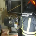 Werkstattbrand in Andorf