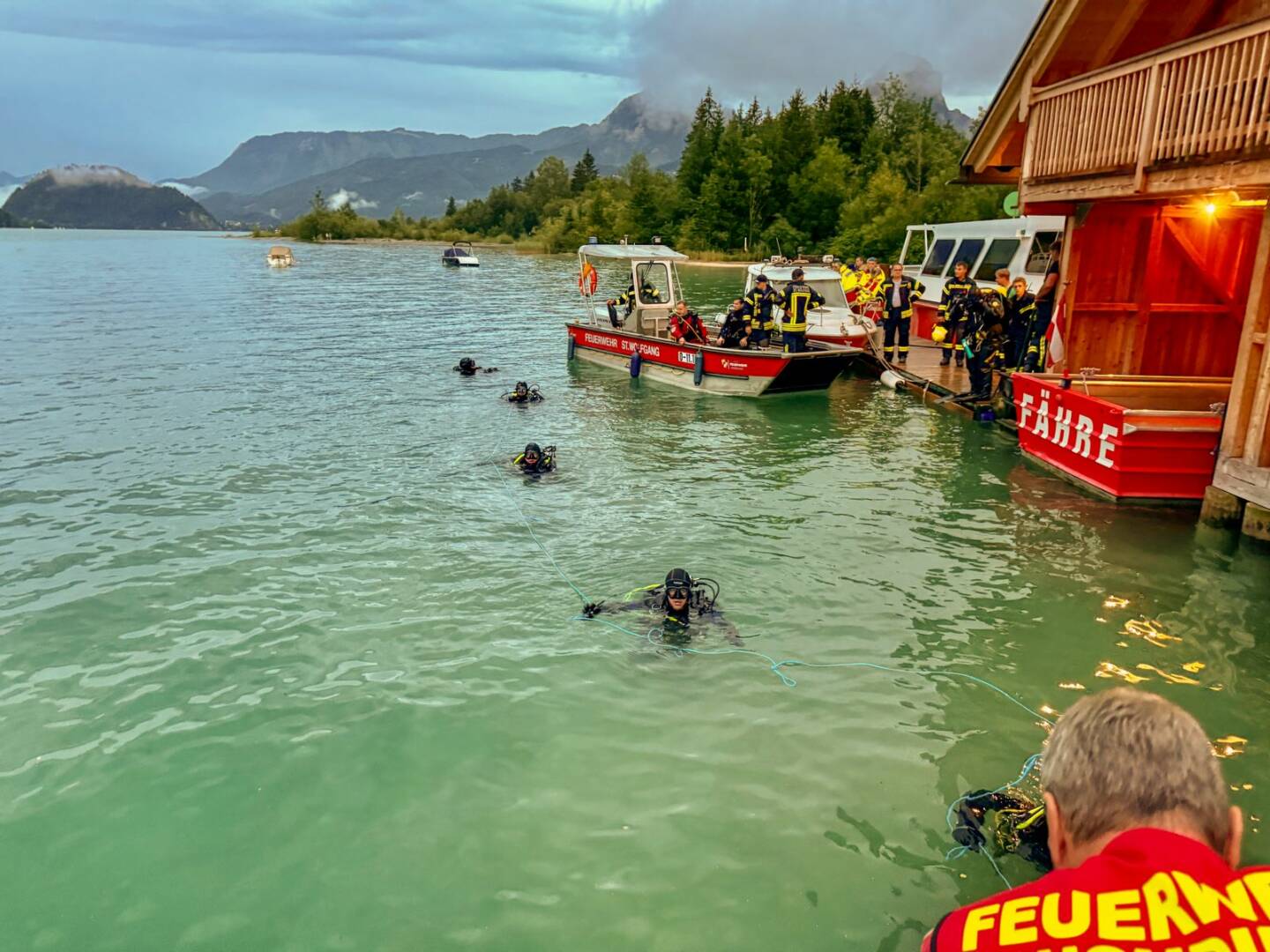 AFKDO Mondsee: Feuerwehrtaucher 2024 – Täglich knapp 20 Stunden aktiv