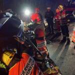 Verkehrsunfall mit Menschenrettung zwischen Nondorf und Gmünd