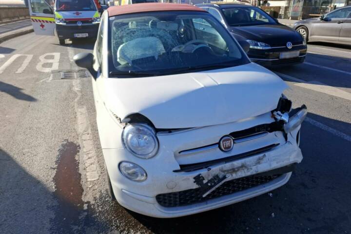 FF Kapfenberg-Diemlach: Verkehrsunfall mit verletzter Person