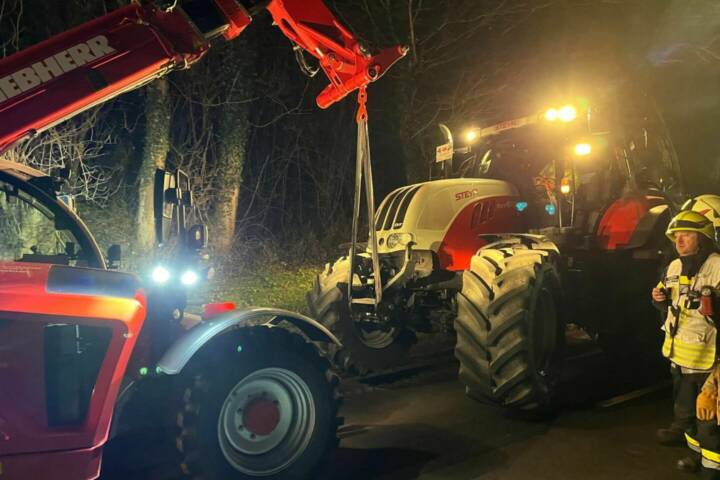 FF Eisbach-Rein: Verkehrsunfall auf der L316 in Schirning