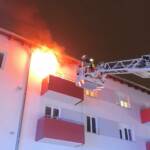 Wohnungsvollbrand in Liesing