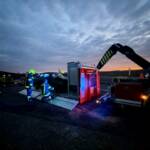 Verkehrsunfall auf der S7