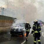 Fahrzeugbrand B14 Wienerstraße