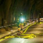 BFV Schwaz: Grossübung „Harpfnerwandtunnel“ 6 Fahrzeugbrand im Harpfnerwandtunnel erfolgreich bewältigt