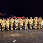 BFV Schwaz: Grossübung „Harpfnerwandtunnel“ 5 Fahrzeugbrand im Harpfnerwandtunnel erfolgreich bewältigt