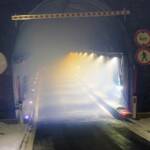 BFV Schwaz: Grossübung „Harpfnerwandtunnel“ 3 Fahrzeugbrand im Harpfnerwandtunnel erfolgreich bewältigt