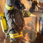 Brandausbreitung gerade noch verhindert