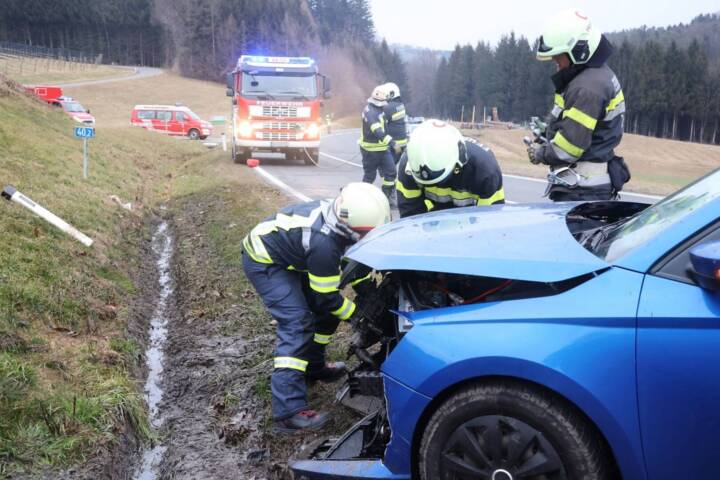 Verkehrsunfall mit verletzter Person