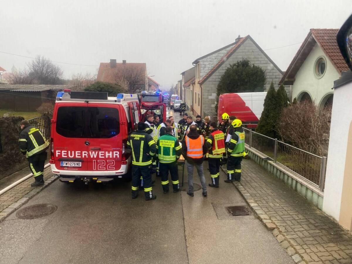 "Brand aus" nach Großbrand in Jois