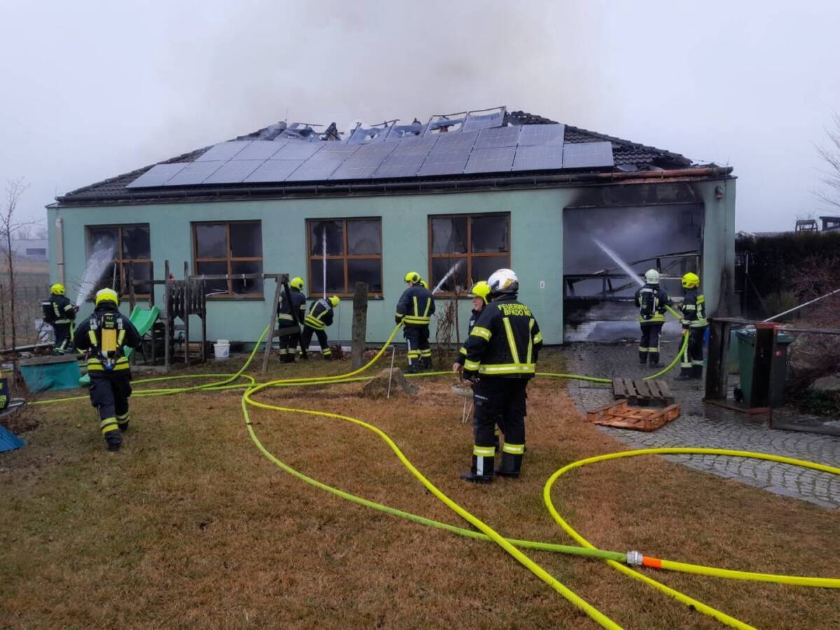 "Brand aus" nach Großbrand in Jois