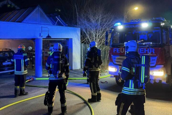 FF Klosterneuburg: Zimmerbrand in Weidling