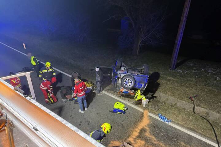 BFVDL: Schwerer Verkehrsunfall B76/Lannach