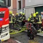 Brand in Badener Wohnhausanlage