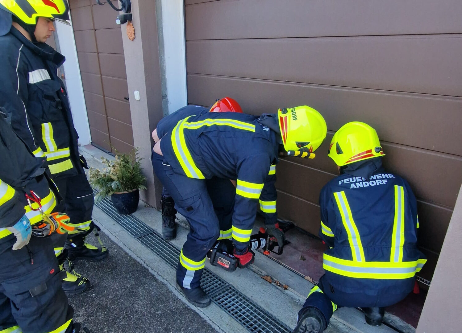 FF Andorf: Menschenrettungseinsatz
