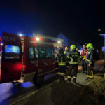 Tankwagenunfall mit Menschenrettung und Schadstoffaustritt