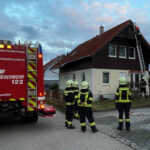 FF Steinabrückl: Sturmschaden, lose Zierbretter