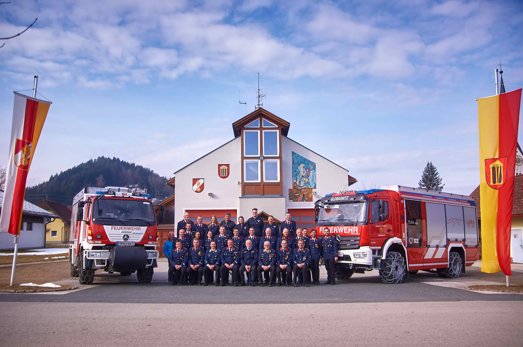 BFKdo Völkermarkt: Jahreshauptversammlung der Feuerwehr Globasnitz