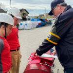 An der Pumpe bei der FJLAG