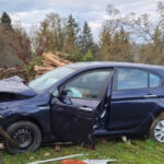 Verkehrsunfall auf der B76