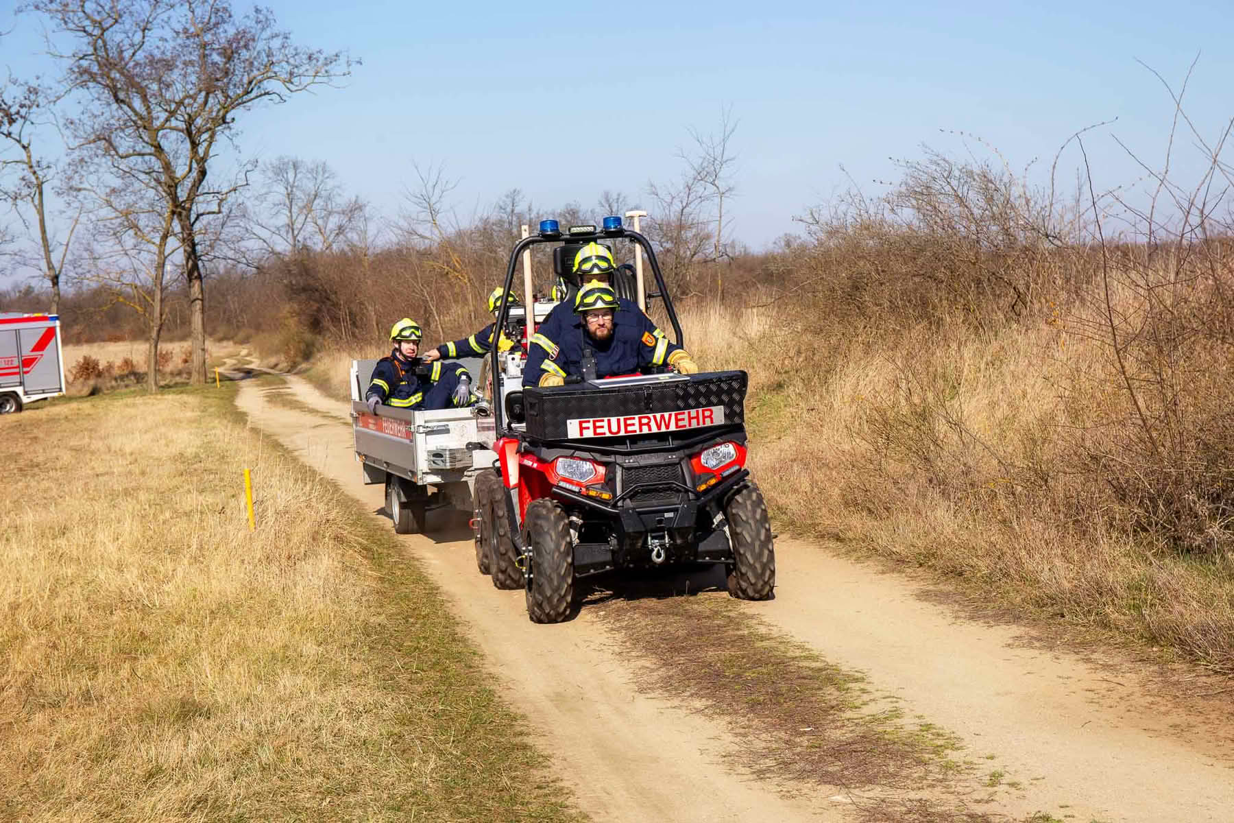 BFKDO Gänserndorf: Bezirksübergreifende KHD-Übung