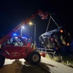 Schwerer Verkehrsunfall bei Ortseinfahrt West