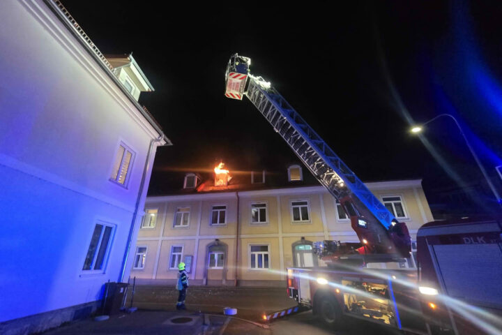 BFV Leoben: Brandeinsatz in Leoben