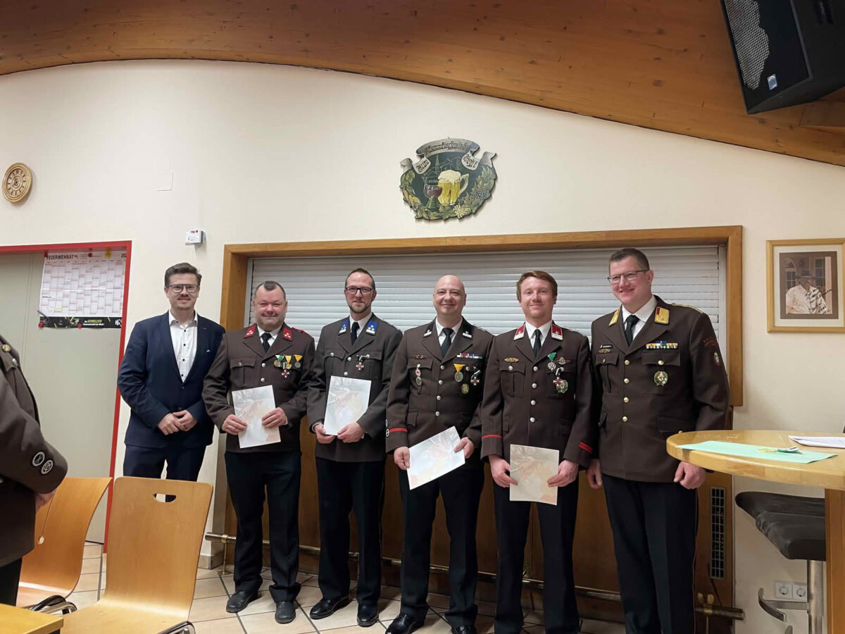 Wehrversammlung der Stadtfeuerwehr Rottenmann