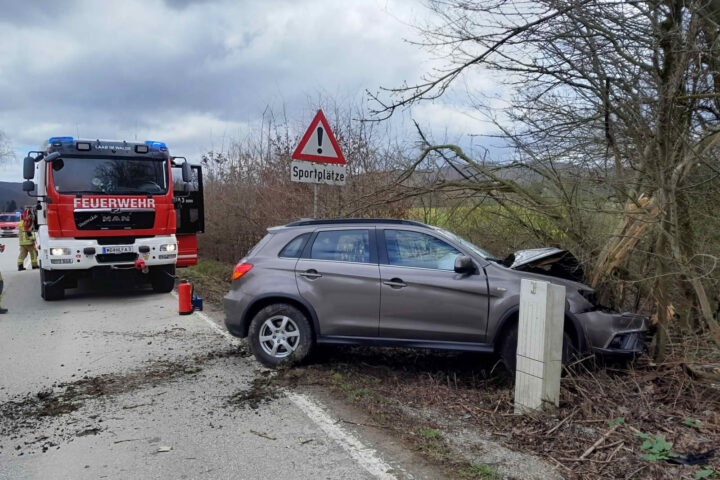 FF Laab im Walde: T1 – Verkehrsunfall