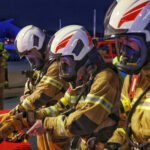 Feuerwehren aus dem Bezirk Flachgau – Übung, Brand landwirtschaftlichen Objekts – Alarmstufe 4