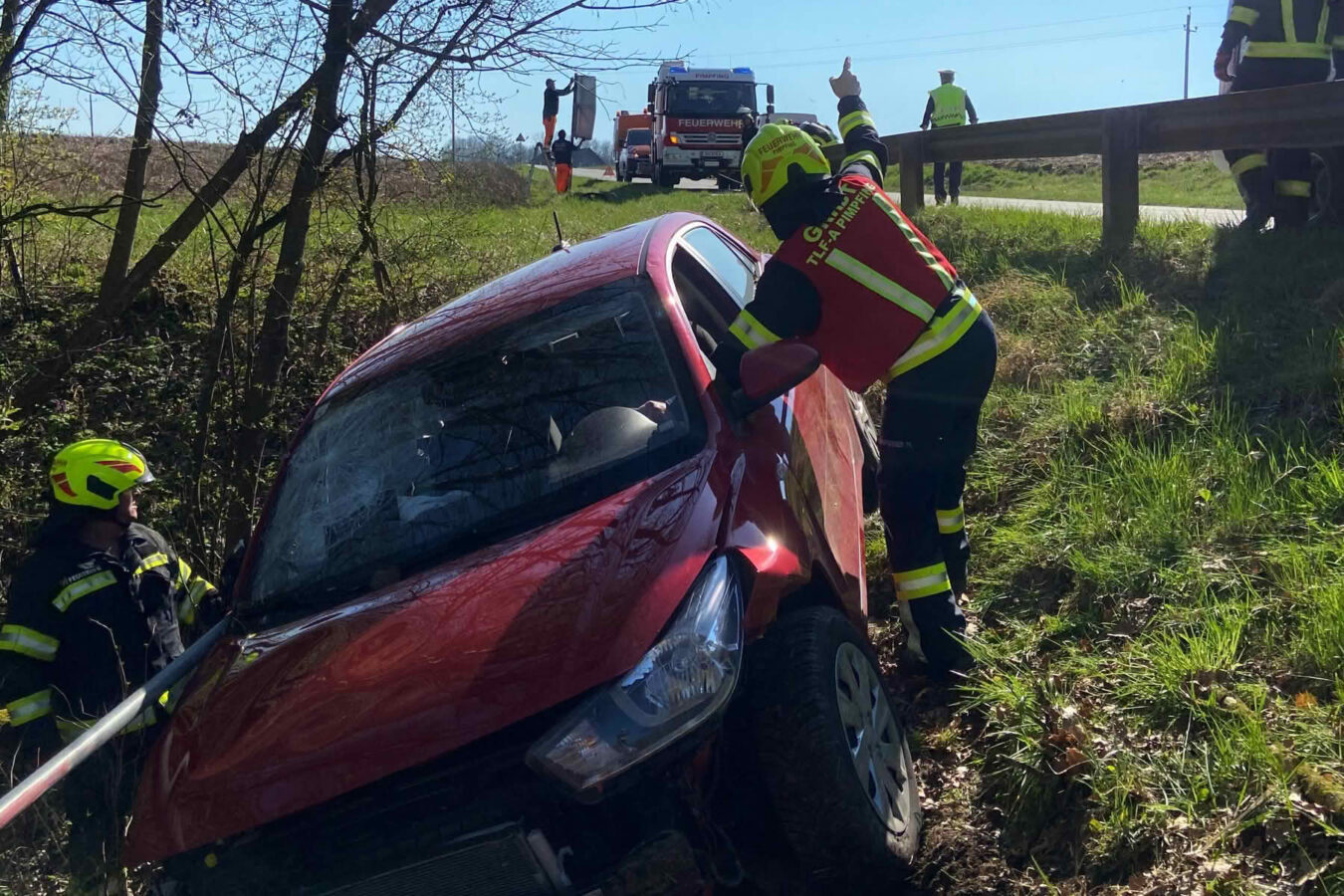 Verkehrsunfall auf der AL514