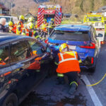 FF Bad Goisern: Großer Sachschaden bei Auffahr-Unfall