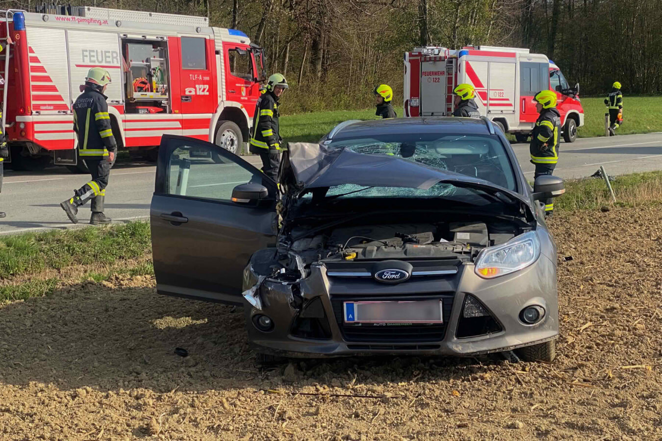 Verkehrsunfall auf der AL514