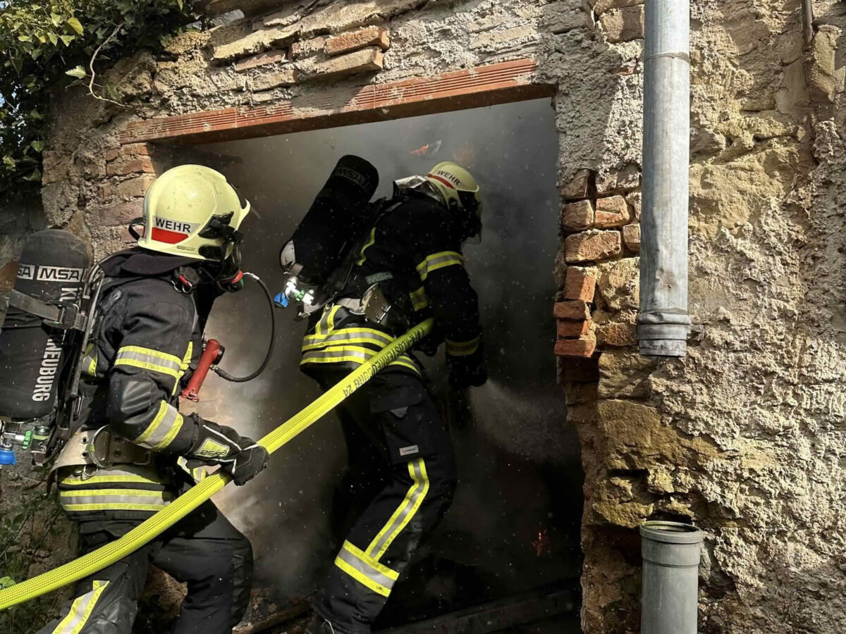 Wohnhausbrand in der Leopoldstraße
