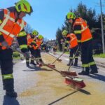 FF Bad Goisern: Defektes Fahrzeug verursacht 400-Meter-Ölspur