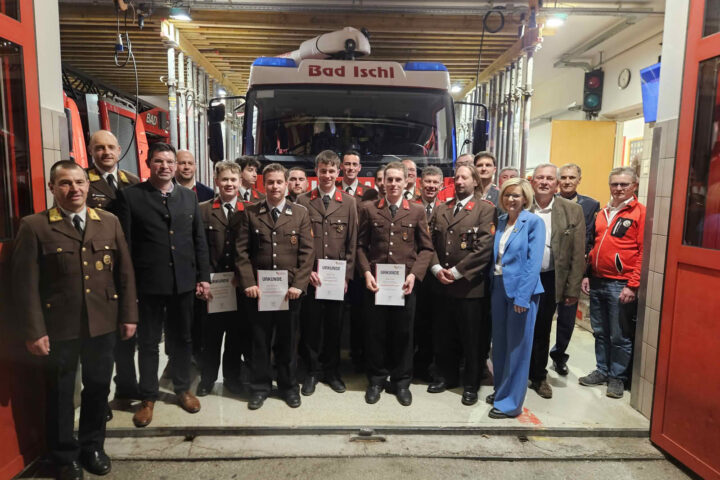 Jahresvollversammlung der Hauptfeuerwache Bad Ischl