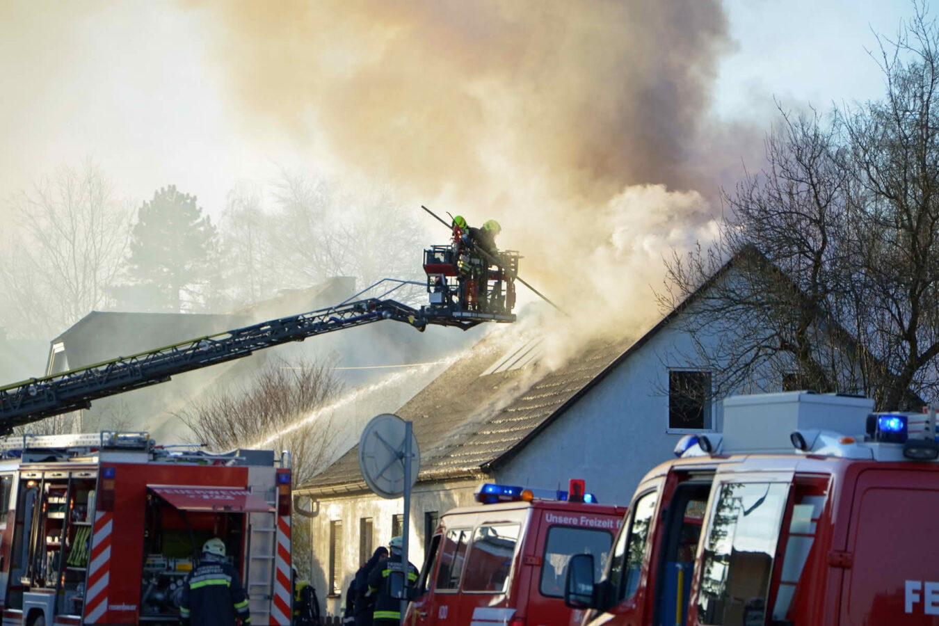 Wohnhausbrand in Pfaffenschlag