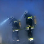 BFKDO Gmünd: Atemschutzübung von sechs Feuerwehren in Unterlembach