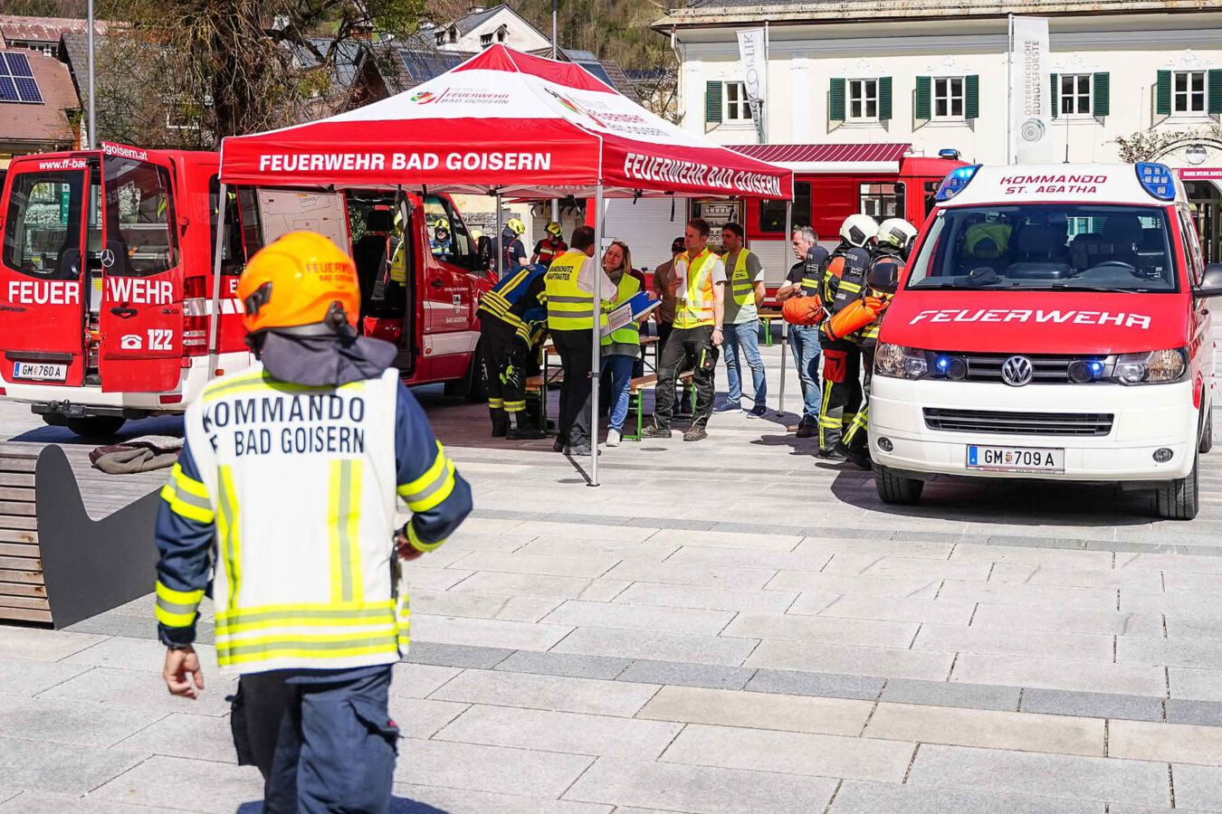Feuerwehrübung im Goiserer Altenheim